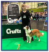 Sarah and Bertie - 4th at Crufts 2019