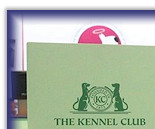 Sarah and Darcy with the Crufts Trophy!